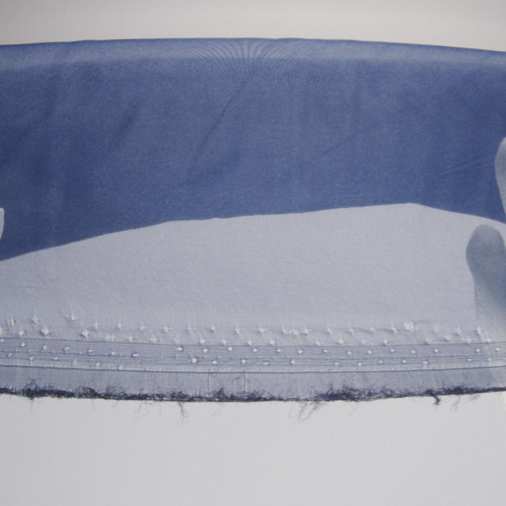 Polyester Organza - Navy - Luscinia Collection by Mood - Image 6 of 7