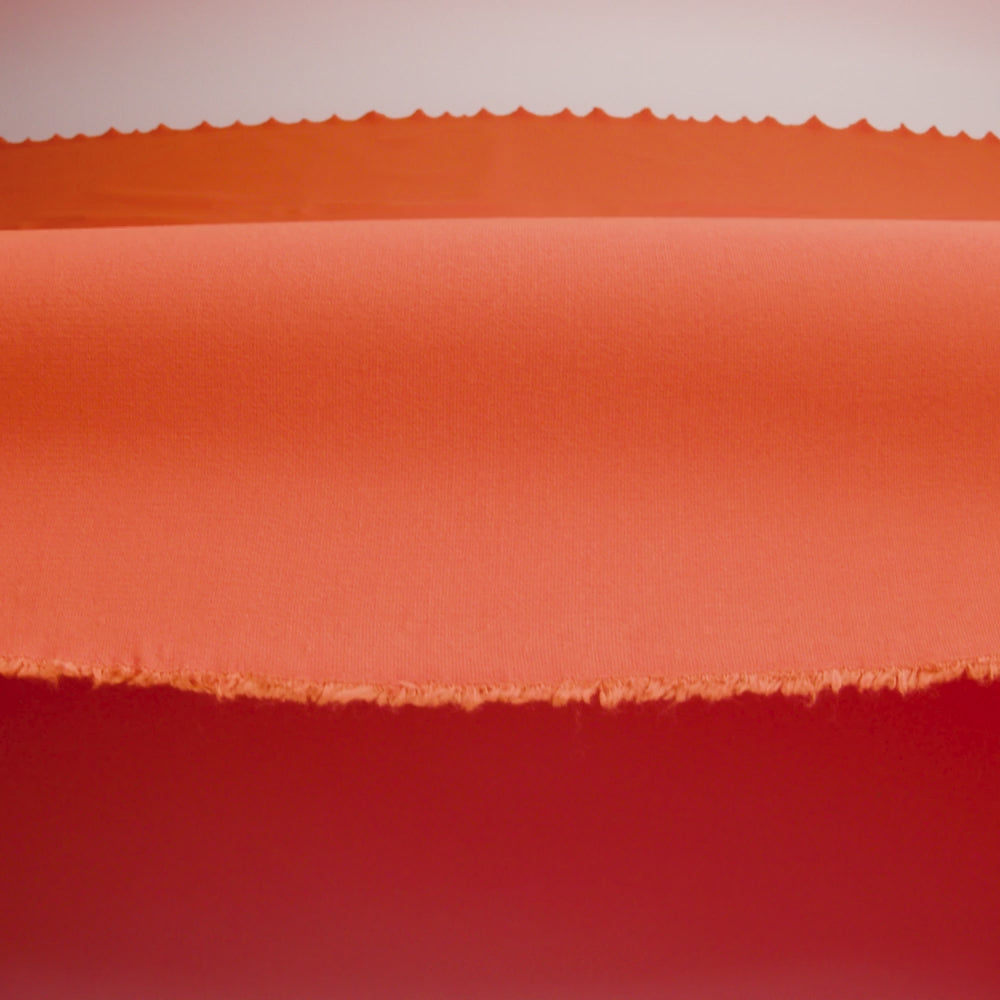 Stretch Ponte Knit - Orange - Papilio Collection - Image 6 of 7
