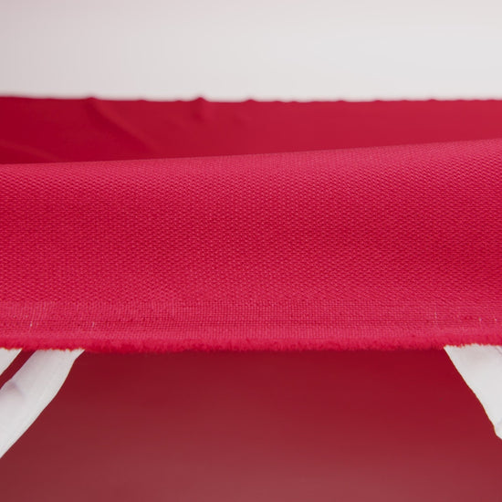 Novelty Polyester Pique - Tango Red - Kestrel Collection - Image 6 of 7