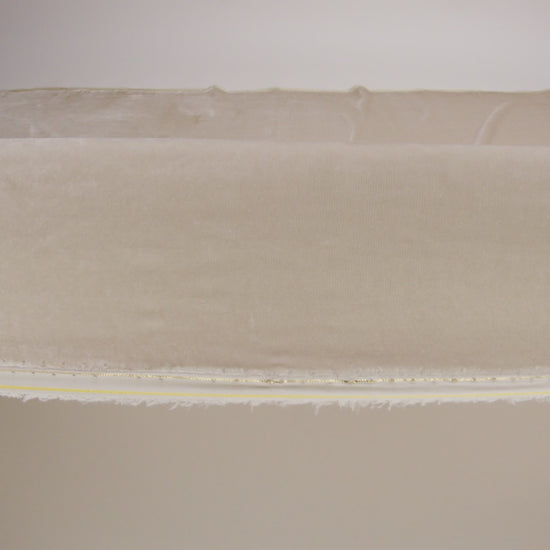 Rayon-Silk Velvet - Beige - Cicero Collection - Image 6 of 6