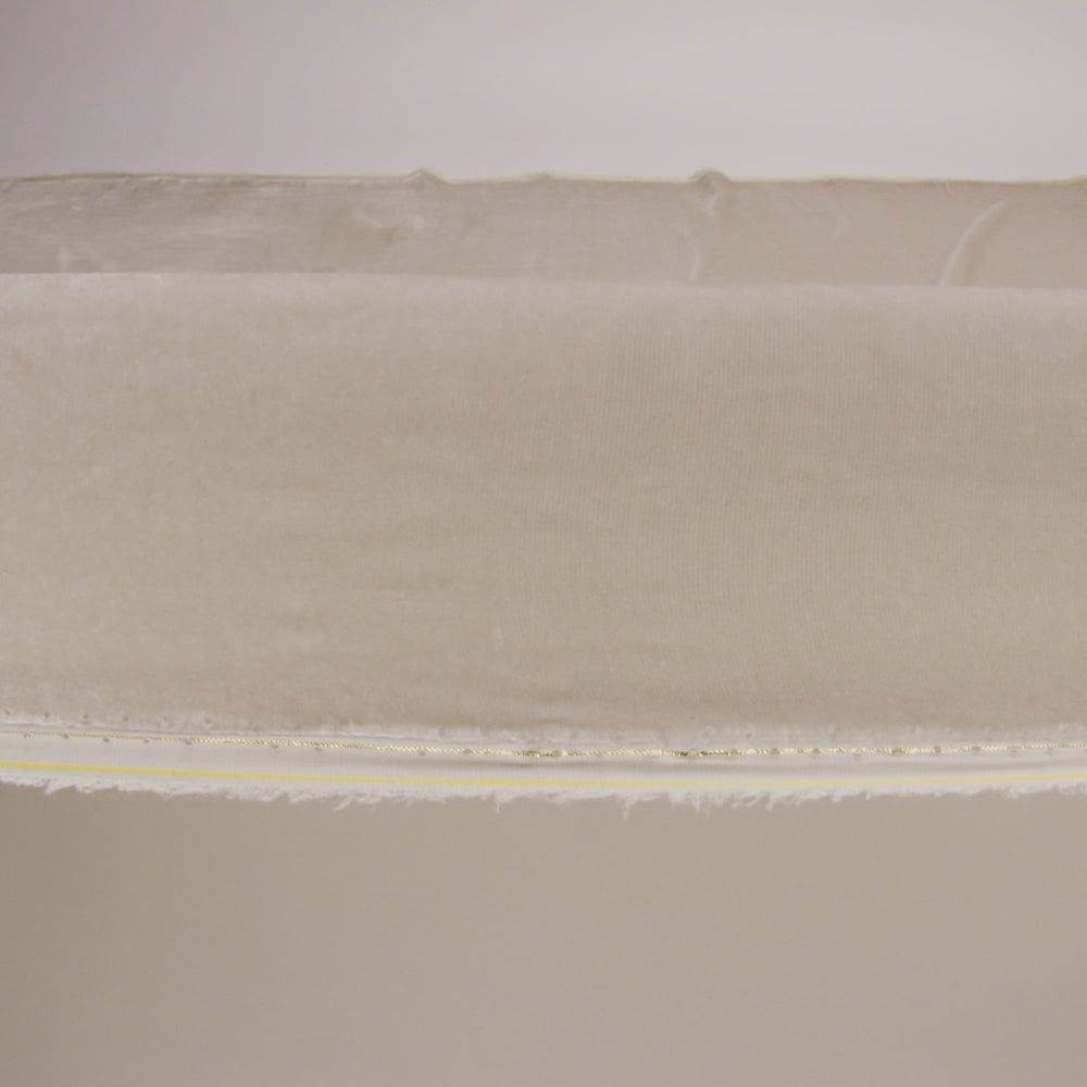 Rayon-Silk Velvet - Beige - Cicero Collection - Image 6 of 6