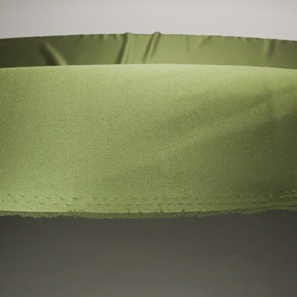Premium Polyester Satin - Pesto Green - Gavia Collection by Mood - Image 7 of 8