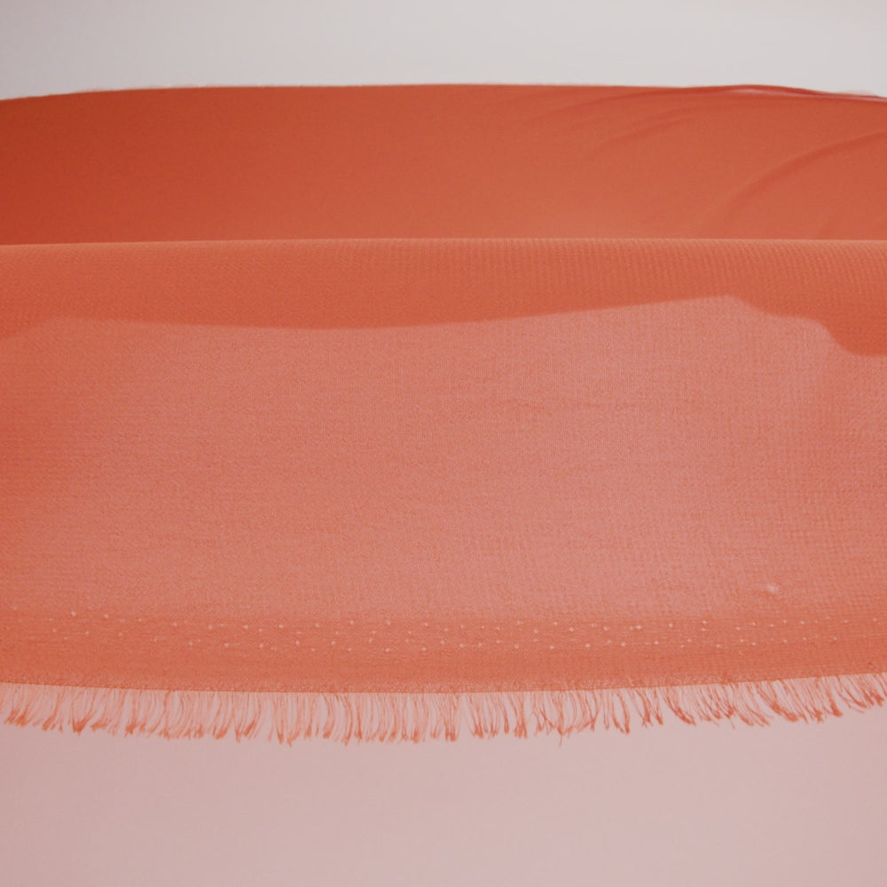 Polyester High-Multi Chiffon - Burnt Orange - Netta Collection by Mood - Image 7 of 8