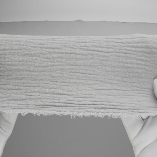 Double Cotton Gauze - Gray - Talamanca Collection - Image 5 of 5