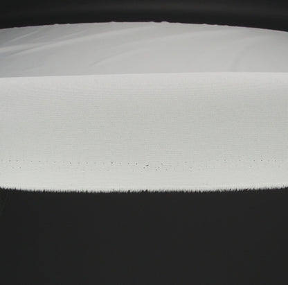 Polyester Poplin - White