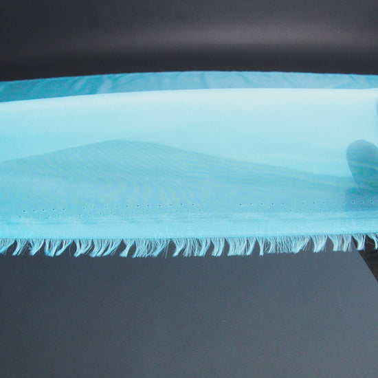 Smooth Organza - Sky Blue - Portia Collection - Image 5 of 5