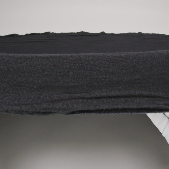 Linen Crepe - Black - Pisek Collection - Image 5 of 5