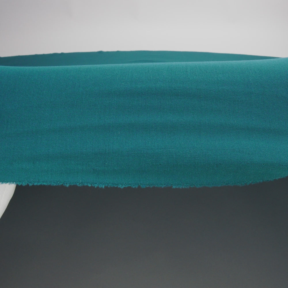 Lightweight Stretch Ponte Knit - Teal - Hesperia Collection - Image 6 of 6