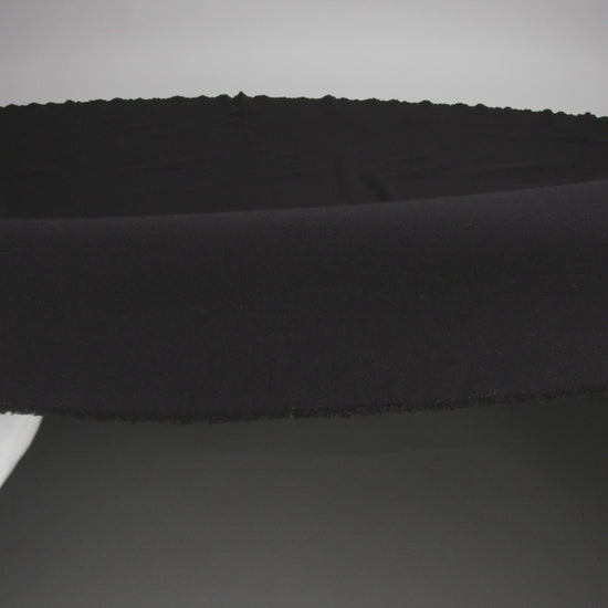 Stretch Rayon Blend Ponte Knit - Black - Deadstock - Image 6 of 6