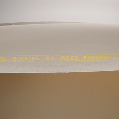 Super 120 Merino Wool Suiting - Oatmeal - Finn Collection