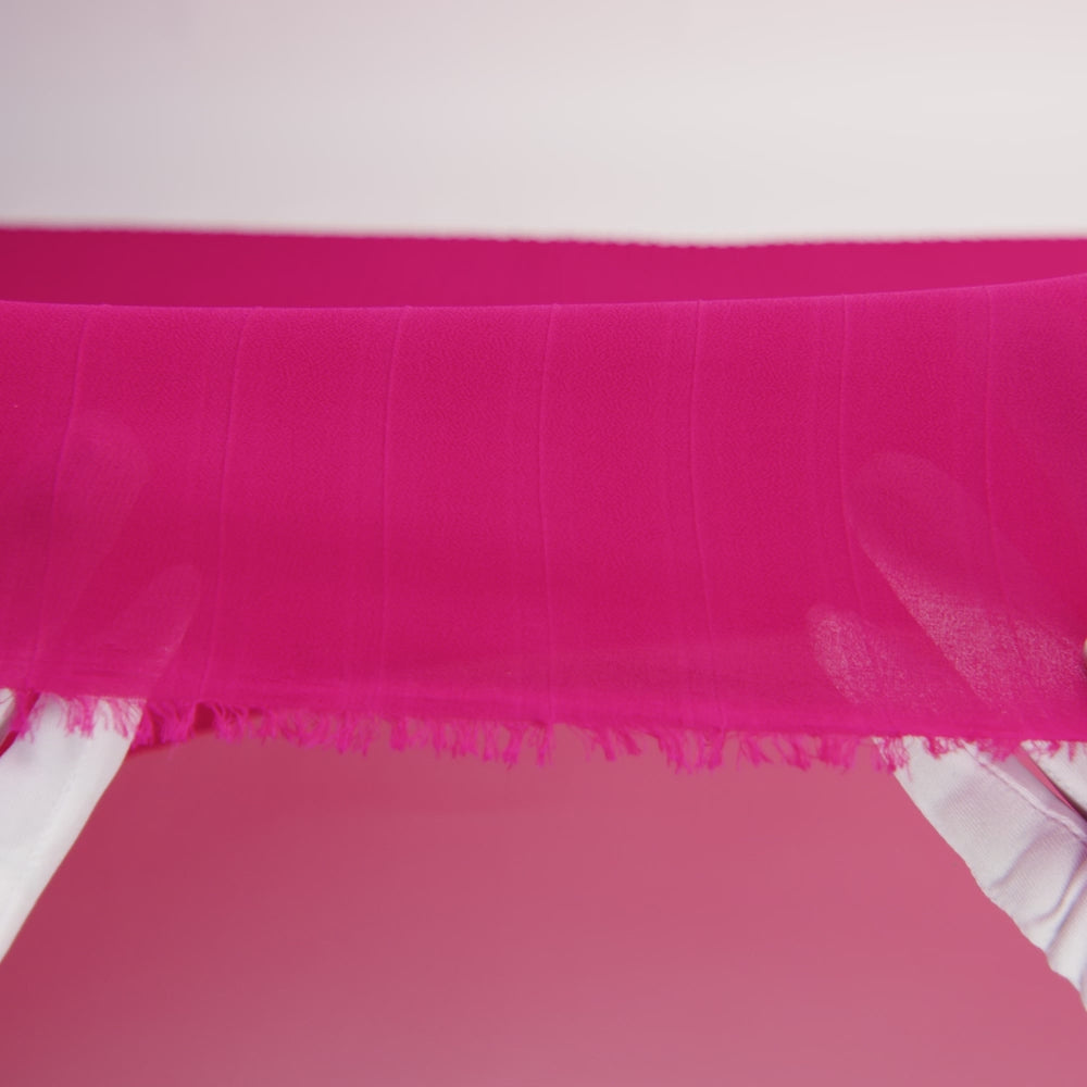 Accordion Pleated Chiffon - Bittersweet - Etereo Collection - Image 5 of 5