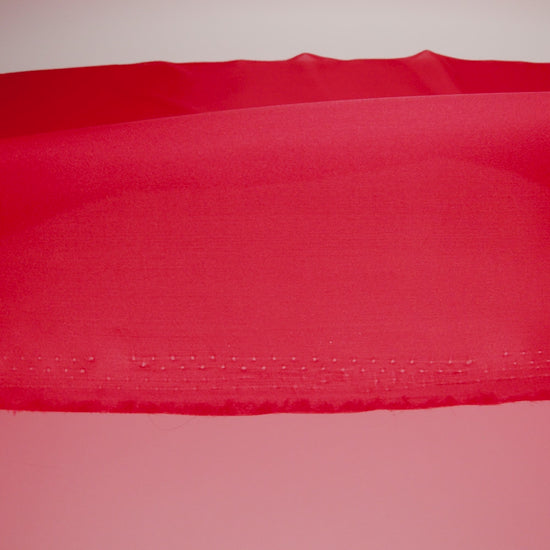 Satin-Faced Polyester Organza - Red - Ardea Collection by Mood - Image 6 of 7