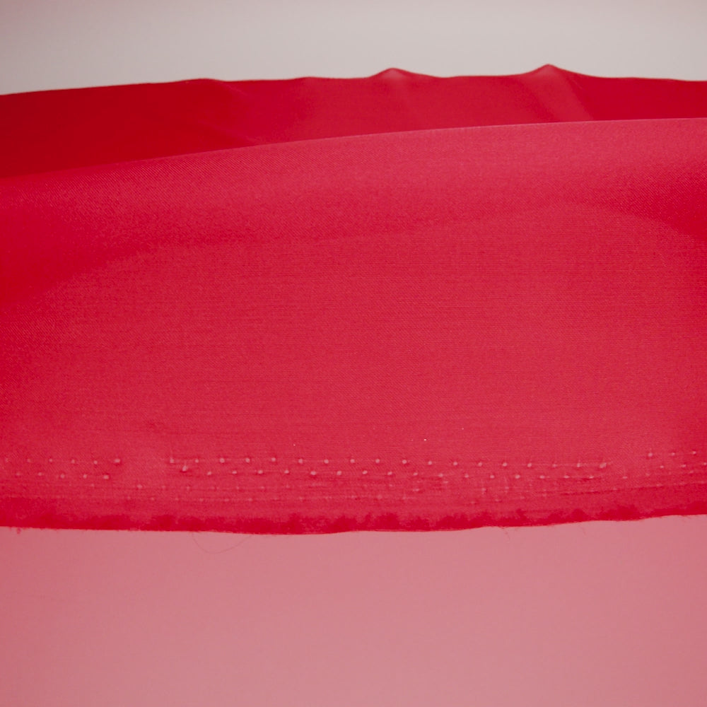 Satin-Faced Polyester Organza - Red - Ardea Collection by Mood - Image 6 of 7