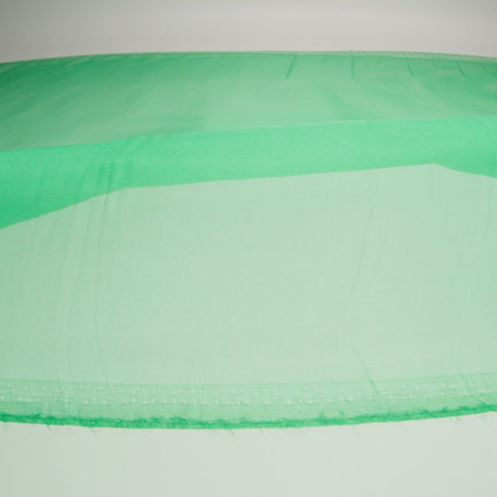 Polyester Organza - Kelly Green - Luscinia Collection by Mood - Image 7 of 8