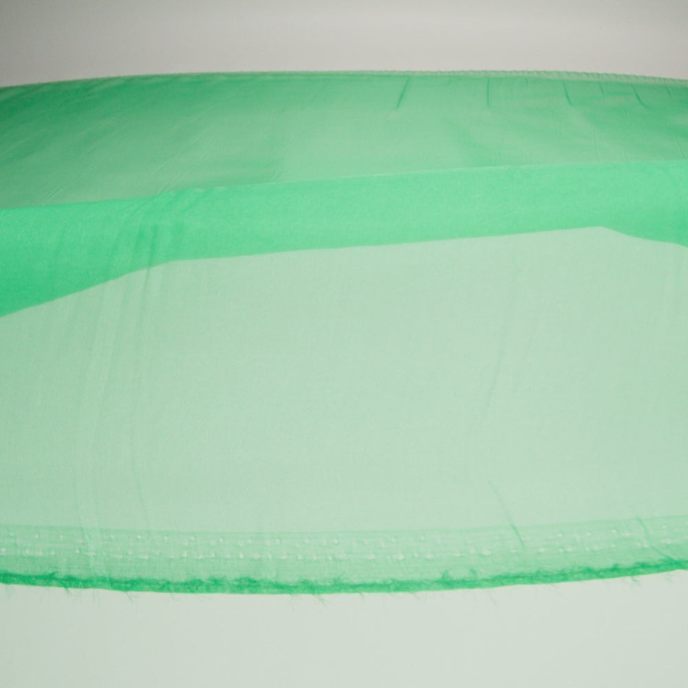 Polyester Organza - Kelly Green - Luscinia Collection by Mood - Image 7 of 8