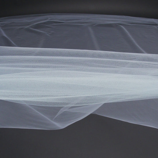 Nylon Tulle 108" - Soft Blue - Pavlova Wide Collection - Image 4 of 4