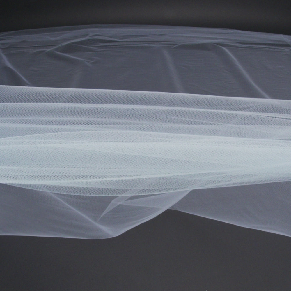 Nylon Tulle 108" - Soft Blue - Pavlova Wide Collection - Image 4 of 4