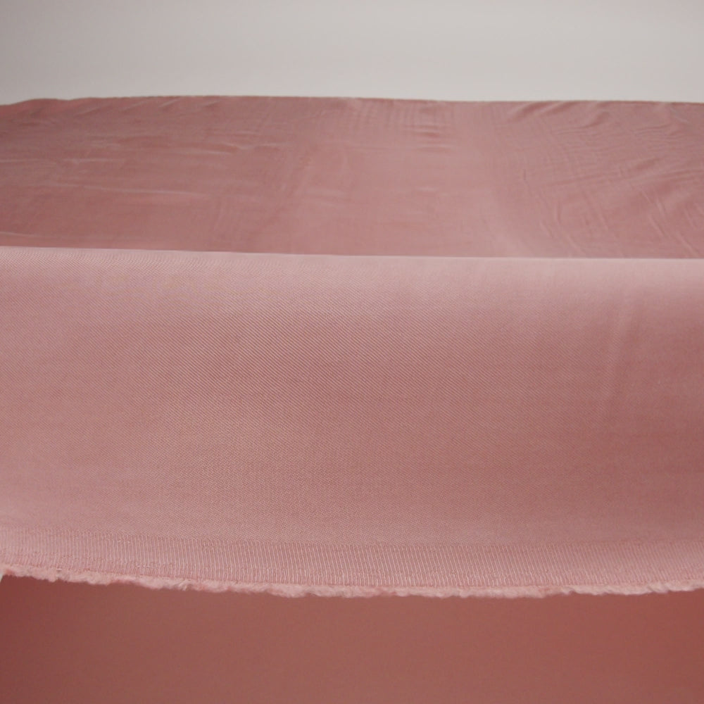 Washed Copper and Rayon Twill - Dusty Rose - Darcy Collection - Image 6 of 6