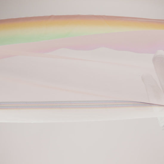 Ombre Stripes Shadow Tulle - Rainbow - Image 6 of 7