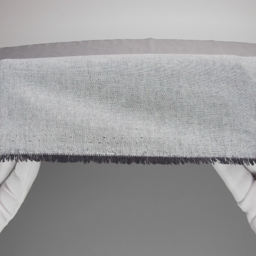 Calendered Organic Cotton Oxford - Black - Chesterton Collection - Image 5 of 6