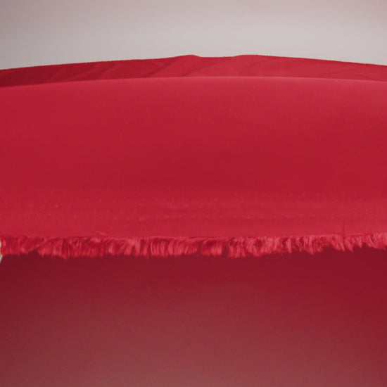 Water-Resistant Polyester Twill - Red - Fisher Collection - Image 5 of 5