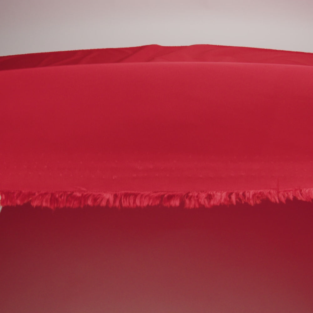 Water-Resistant Polyester Twill - Red - Fisher Collection - Image 5 of 5