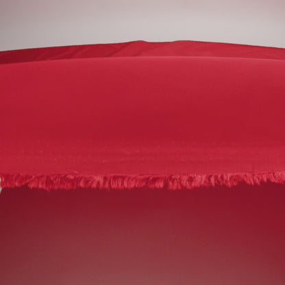Water-Resistant Polyester Twill - Red - Fisher Collection