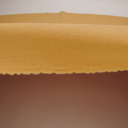 Wool and Cashmere Coating Made in Italy - Yellow Ochre - Alberini Collection