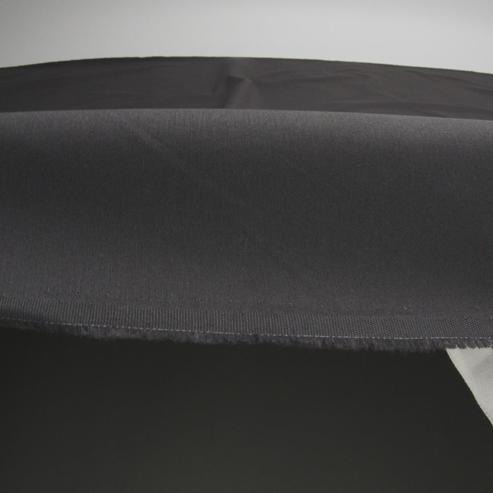 Organic Cotton Twill - Charcoal Gray - Stratton Collection - Image 4 of 5