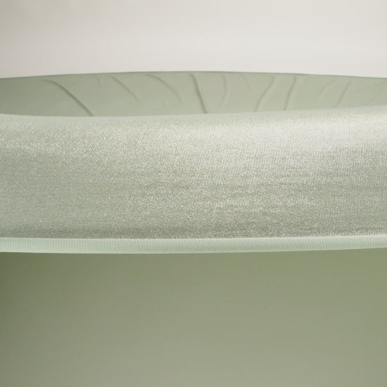 Foiled ITY Interlock Knit - Green Bay and Gold - Gaby Collection - Image 6 of 7