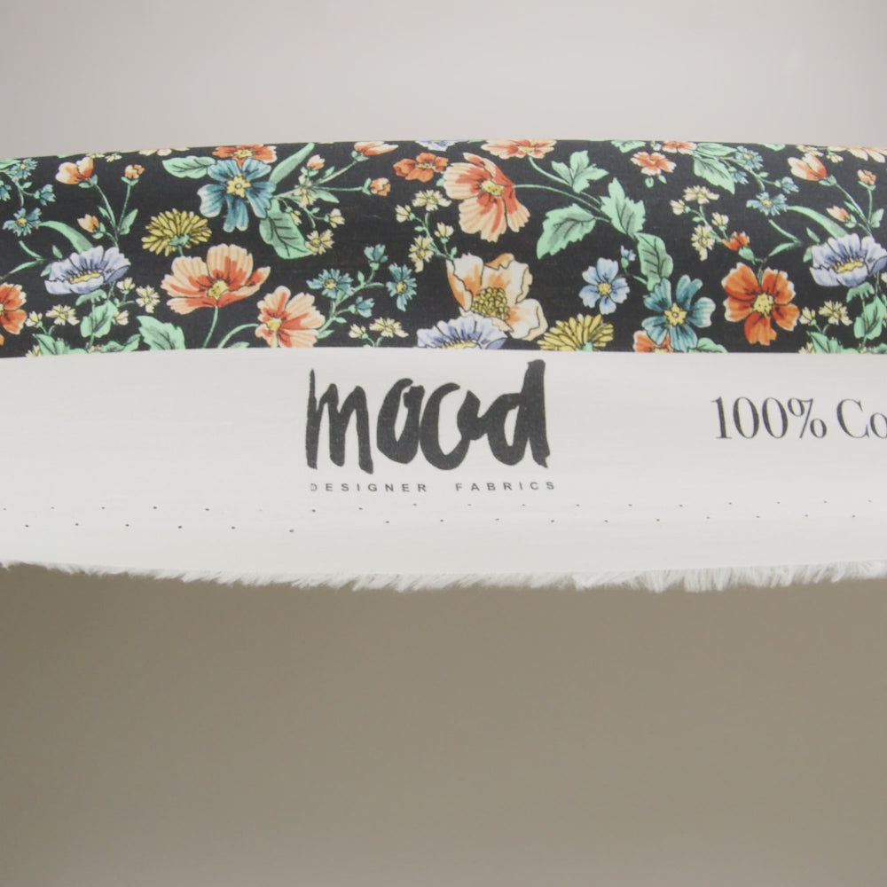 Mood Exclusive Picking Poppies Cotton Poplin - Image 6 of 6