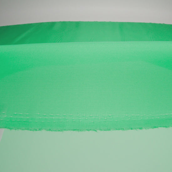 Satin-Faced Polyester Organza - Kelly Green - Ardea Collection by Mood - Image 7 of 8