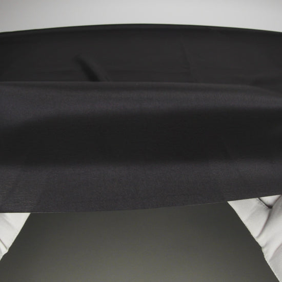 Flame Retardant Polyester Woven - Black - Image 5 of 5