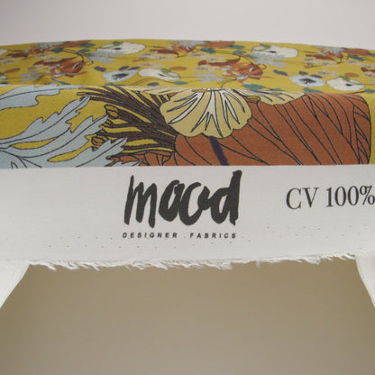 Mood Exclusive Yellow How Gardens Grow Viscose Woven