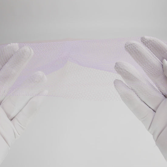 Nylon Net Tulle - Pansy Purple - Gianna Collection - Image 4 of 4
