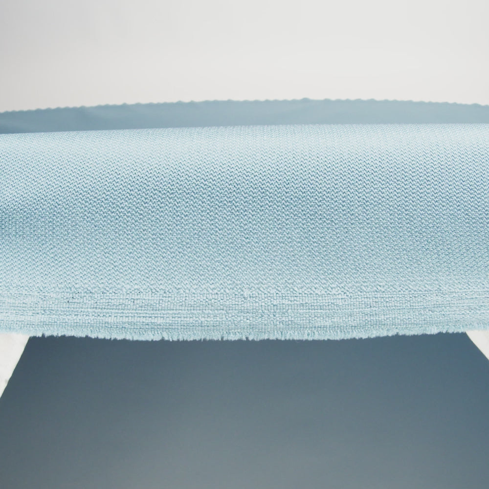 Novelty Polyester Pique - Steel Blue - Kestrel Collection - Image 6 of 6