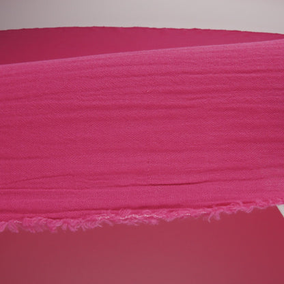 Double Cotton Gauze - Raspberry - Talamanca Collection