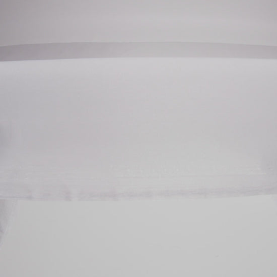 Satin-Faced Polyester Organza - Silver - Ardea Collection by Mood - Image 6 of 7