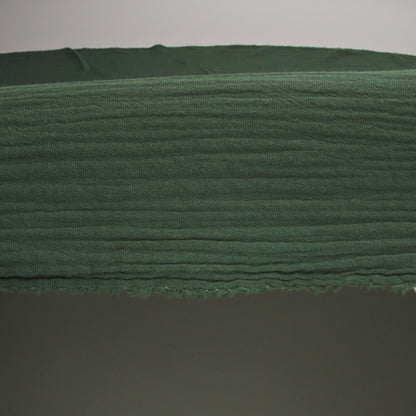 Double Cotton Gauze - Hunter Green - Talamanca Collection