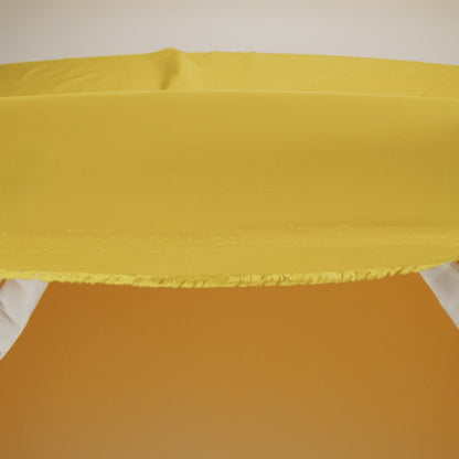 Water-Resistant Polyester Twill - Sunshine Yellow - Fisher Collection