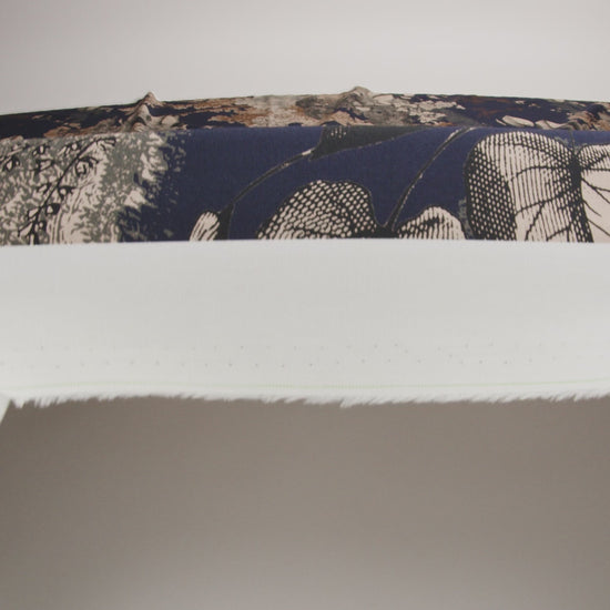 Mood Exclusive Navy Flying Home Stretch Cotton Poplin - Image 5 of 5