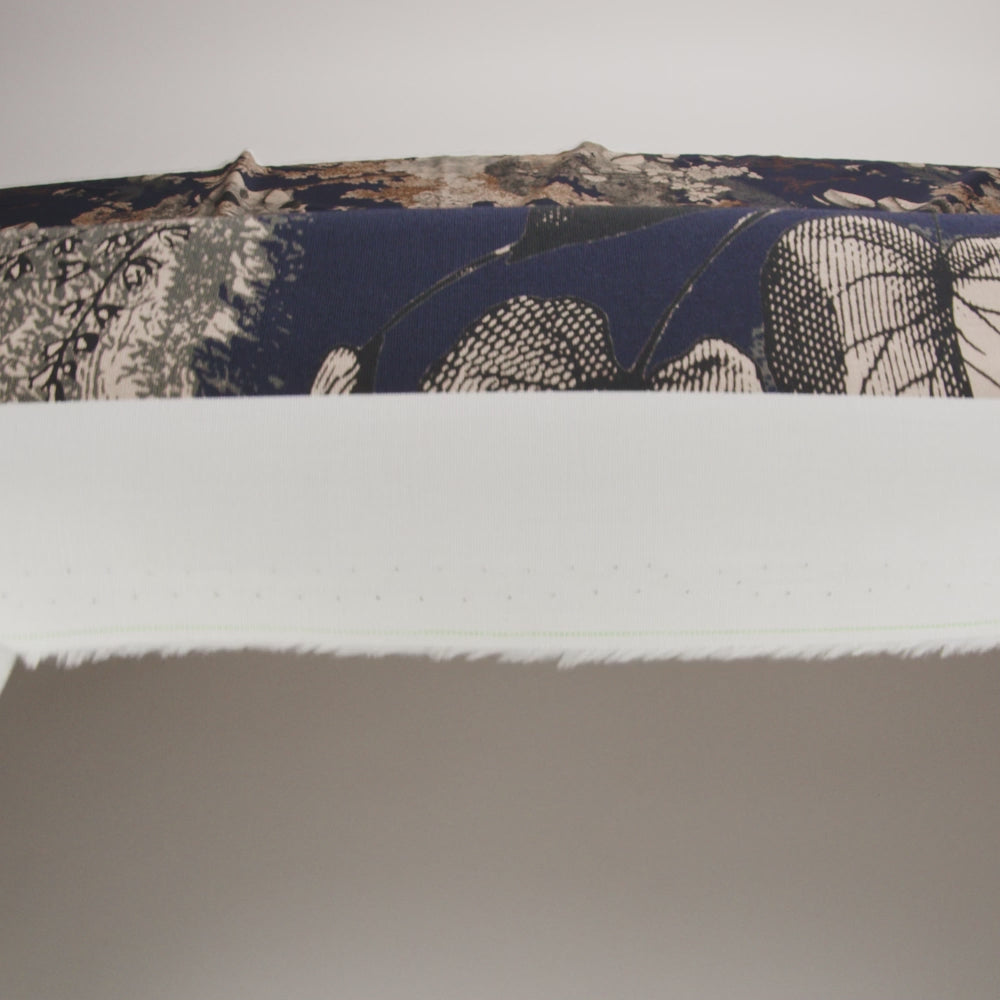 Mood Exclusive Navy Flying Home Stretch Cotton Poplin - Image 5 of 5