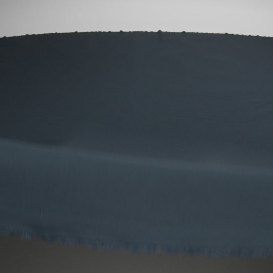 Navy Sleek Polyester Twill - Image 5 of 5