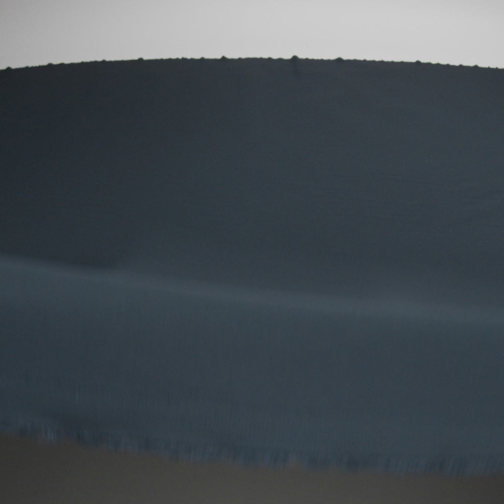 Navy Sleek Polyester Twill - Image 5 of 5