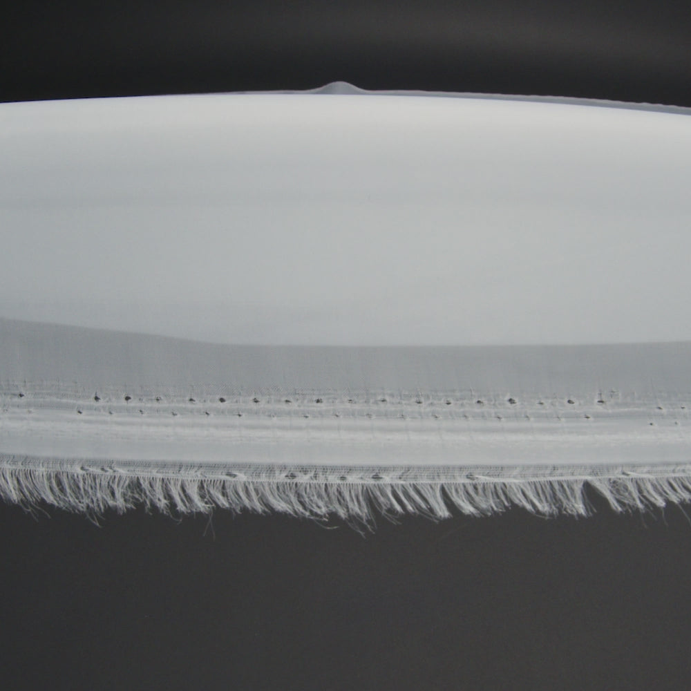 Smooth Organza - White - Portia Collection - Image 5 of 5