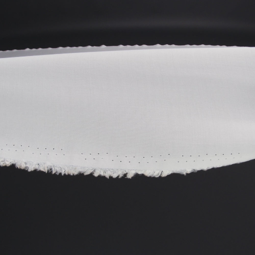 Caldwell White Ultra Soft Sustainable Rayon Poplin - Image 5 of 5