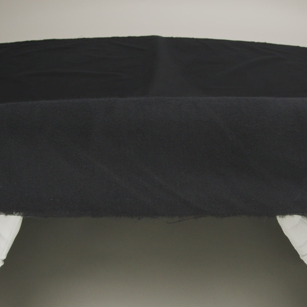 Brushed Cotton Duvetyne 12oz - Black - Image 5 of 5