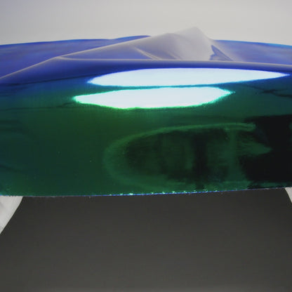 Iridescent Vinyl with Fabric Backing - Purple and Blue - Kiki Collection