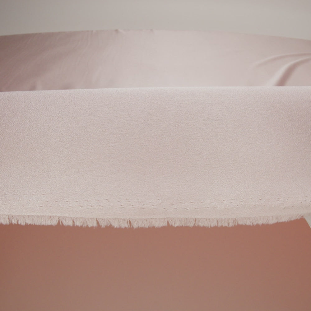 Lux Polyester Crepe Back Satin - Blush - Isla Collection - Image 5 of 5