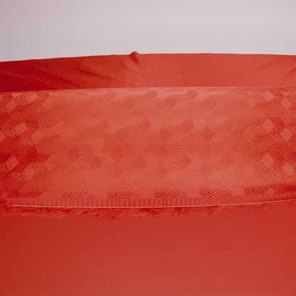 Tangerine Geometric Jacquard Lining